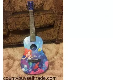Disney Princess Wooden Guitar